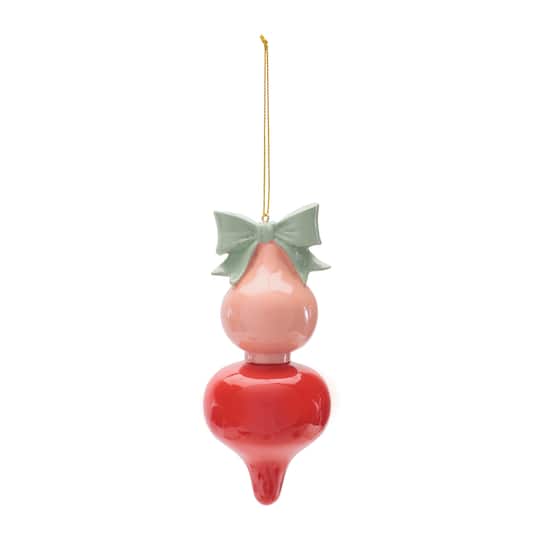 Melrose 5.25" Resin Finial Ornaments, 4ct.